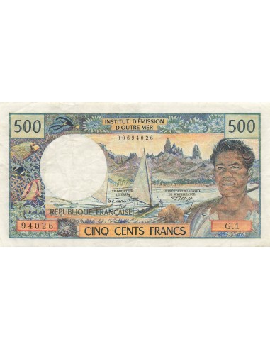Nle Calédonie 500 francs 1969