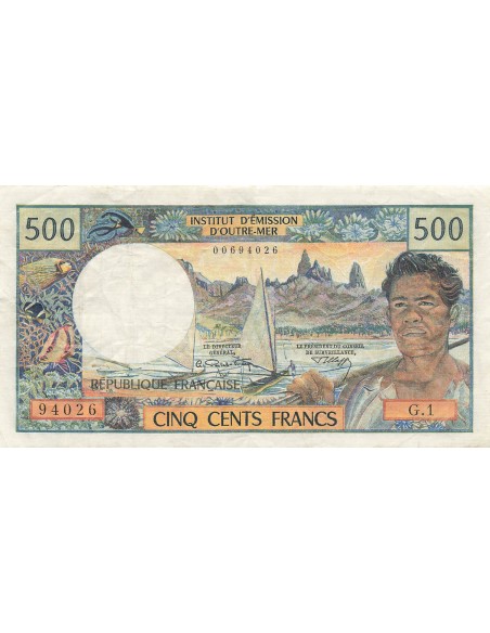 Nle Calédonie 500 francs 1969