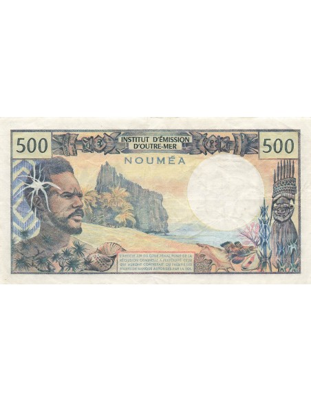 Nle Calédonie 500 francs 1969