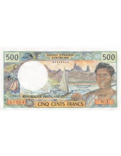 Nle Calédonie 500 francs 1969