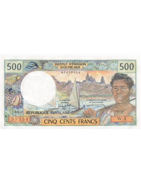 Nle Calédonie 500 francs 1969