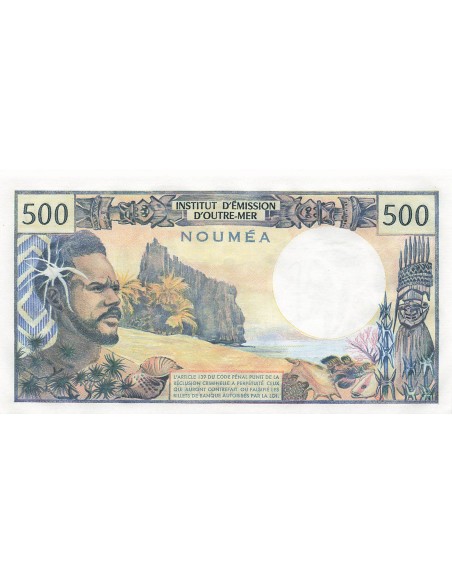 Nle Calédonie 500 francs 1969