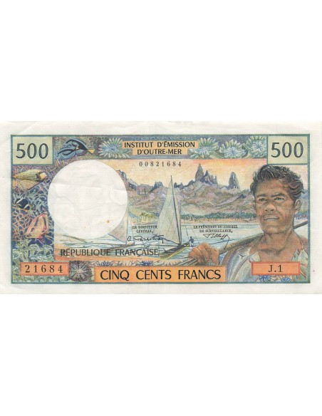 Nle Calédonie 500 francs 1969