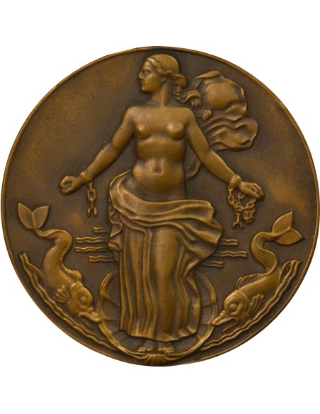 Cie Gén. Transatlantique 1 jeton Bronze A Paris