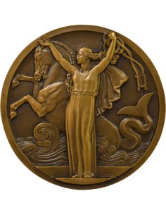 Cie Générale Transatlantique 1 jeton Bronze A Paris 2
