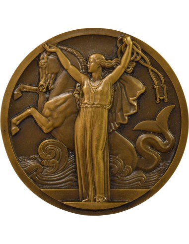 Cie Générale Transatlantique 1 jeton Bronze A Paris