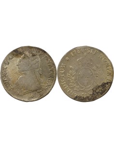 Louis XVI Au Buste Habillé 1 écu Argent 1784 M Toulouse