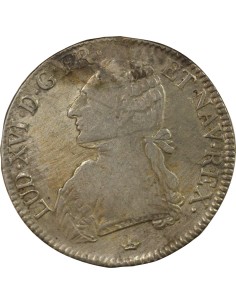 Louis XVI Au Buste Habillé 1 écu Argent 1784 M Toulouse 2