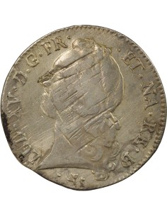 Louis XV 1 écu Argent 1767 Pau 2