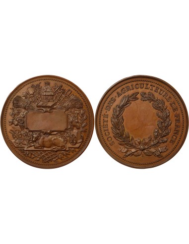 Société des Agriculteurs de France 1 jeton Cuivre XXe Siècle A Paris