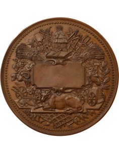 Société des Agriculteurs de France 1 jeton Cuivre XXe Siècle A Paris 2