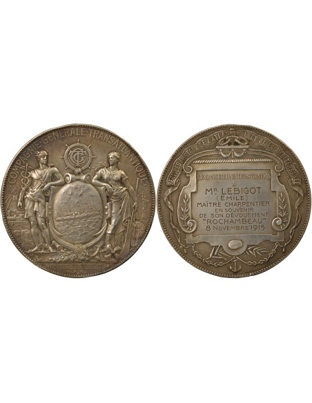 Conseil d'Administration 1 jeton Vermeil 1915