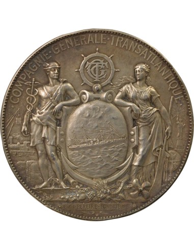 Conseil d'Administration 1 jeton Vermeil 1915