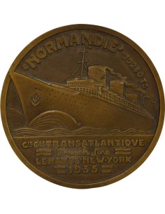 Escale du Normandie à Rio 1 jeton Bronze A Paris 2