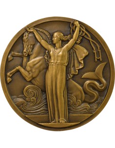 Cie Générale Transatlantique 1 jeton Bronze A Paris 2