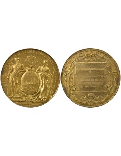 Cie Générale Transatlantique - Vermeil Medal