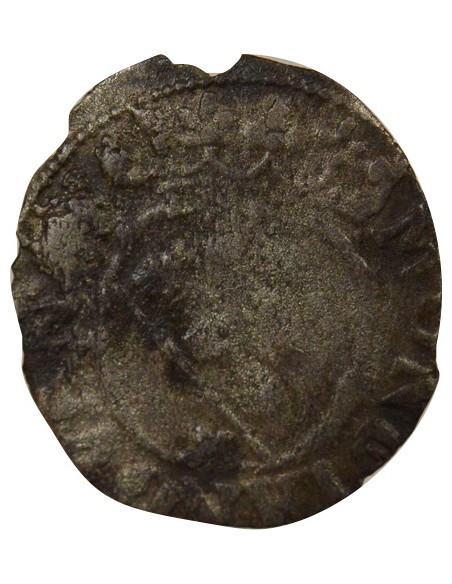 Charles IV de Lorraine & Nicole 1/2 gros Billon 1625 Nancy