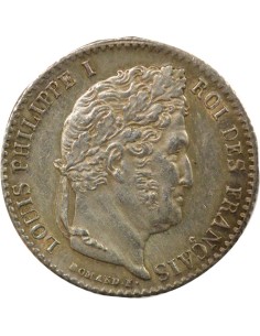 Louis-Philippe Ier 1/4 franc Argent 1833 A - Paris 2