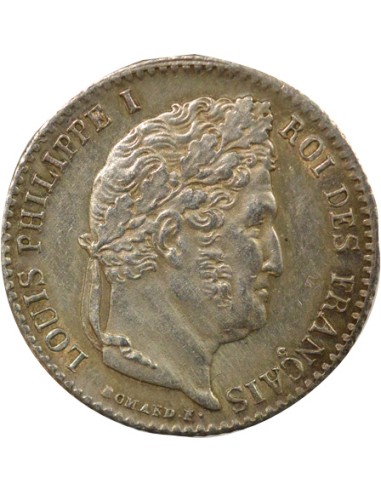 Louis-Philippe Ier 1/4 franc Argent 1833 A - Paris