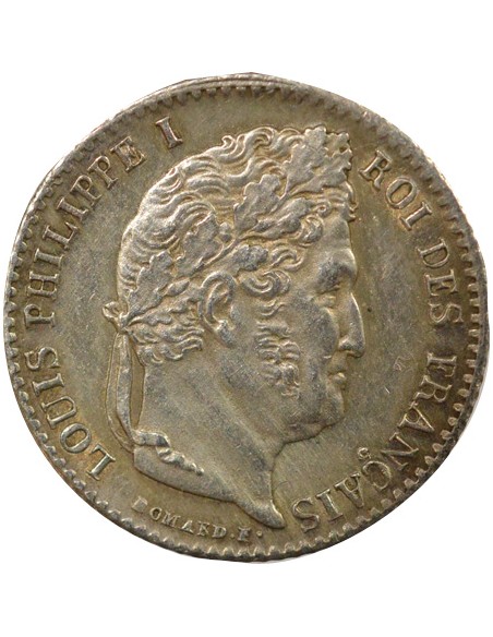 Louis-Philippe Ier 1/4 franc Argent 1833 A - Paris