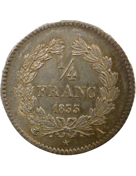 Louis-Philippe Ier 1/4 franc Argent 1833 A - Paris