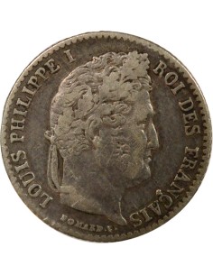 Louis-Philippe Ier 1/4 franc Argent 1833 A - Paris 2