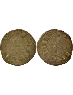 au nom de Louis IV 1 denier Argent 1170-1245 Angoulême