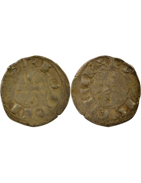 au nom de Louis IV 1 denier Argent 1170-1245 Angoulême