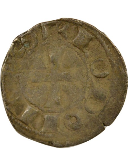 au nom de Louis IV 1 denier Argent 1170-1245 Angoulême