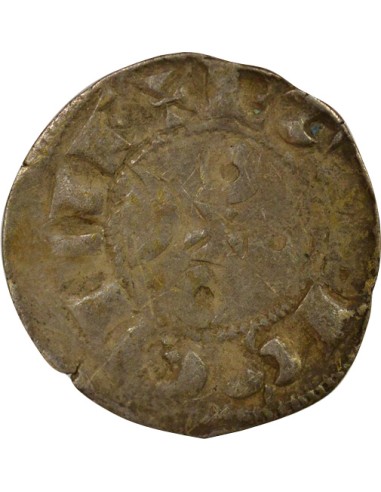 au nom de Louis IV 1 denier Argent 1170-1245 Angoulême