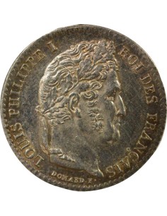 Louis-Philippe Ier 1/4 franc Argent 1833 A - Paris 2