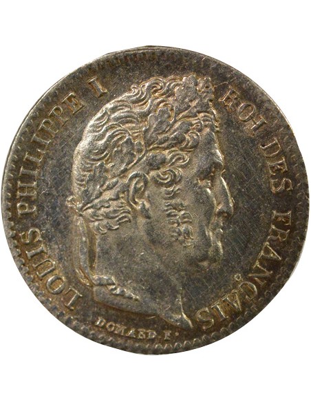 Louis-Philippe Ier 1/4 franc Argent 1833 A - Paris