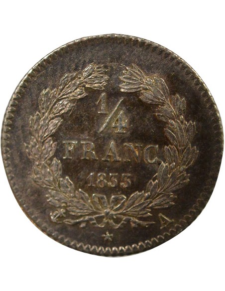 Louis-Philippe Ier 1/4 franc Argent 1833 A - Paris