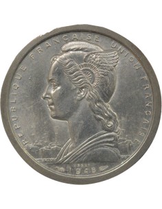 Saint Pierre & Miquelon 2 francs Aluminium 1948 A Paris 2