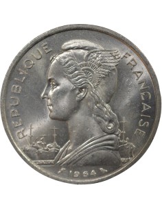 Comores 5 francs Aluminium 1964 A Paris 2