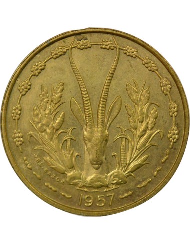 Togo 10 francs Bronze-Alu 1957 A Paris