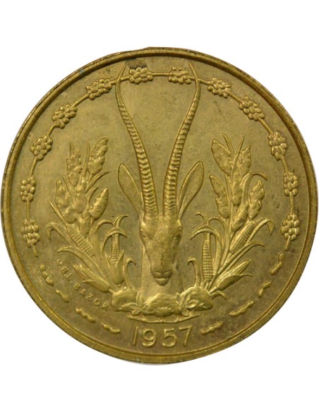 Togo 10 francs Bronze-Alu 1957 A Paris