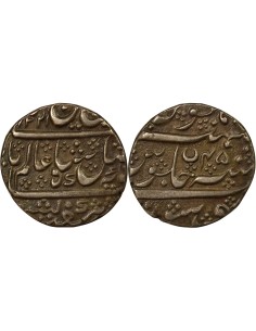 Inde Shah Alam II 1 rupee Argent 1241 AH / RY 65 Mysore