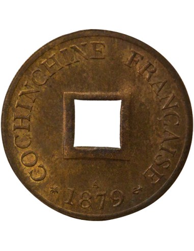 Cochinchine 1 sapèque Bronze 1879 A - Paris