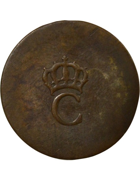 Antilles Françaises Louis XVI 2e Type 1 sol Billon 1779-1797