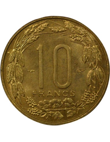 Cameroun 10 francs Bronze-Alu 1958 A Paris