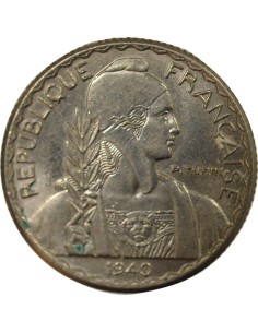 Indo-Chine Fr. 10 centimes Nickel 1940 A Paris 2