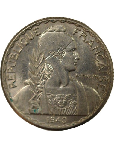 Indo-Chine Fr. 10 centimes Nickel 1940 A Paris