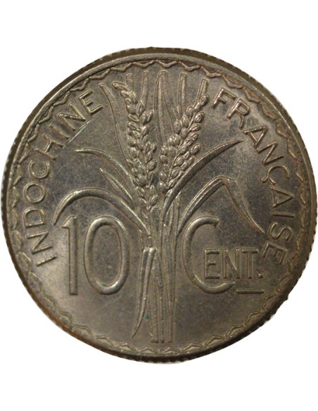 Indo-Chine Fr. 10 centimes Nickel 1940 A Paris