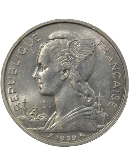 Somaliland 5 francs Aluminium 1959 A Paris