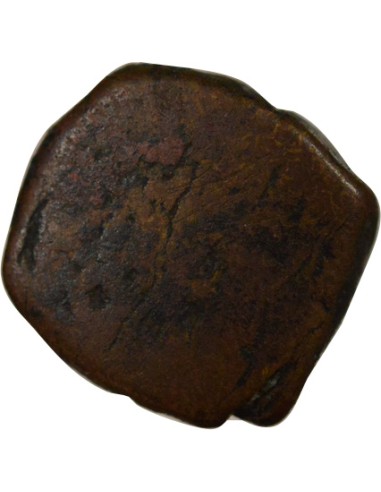 Indes Françaises Louis XV 1/2 doudou Bronze 1715-1774 Pondichéry