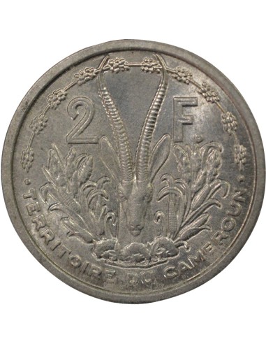 Cameroun 2 francs Aluminium 1948 A Paris
