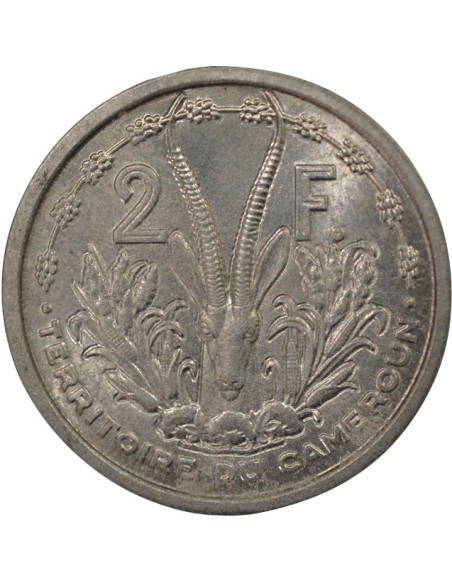Cameroun 2 francs Aluminium 1948 A Paris