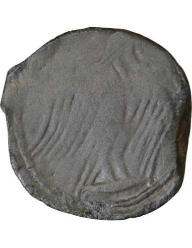 Gaule (Carnutes)  à l'Aigle et au Croissant 1 bronze Bronze Ie siècle Av JC