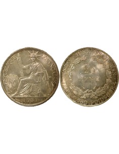 Indo-Chine Fr. 20 centimes Argent 1937 A Paris